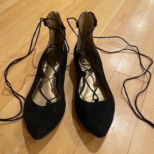 Lace Up Flats